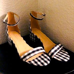 Plaid Summer Sandals